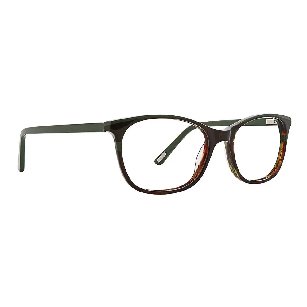 NWT Xoxo XOXO-TRINIDAD-BLACK-GREEN 53mm New Eyeglasses